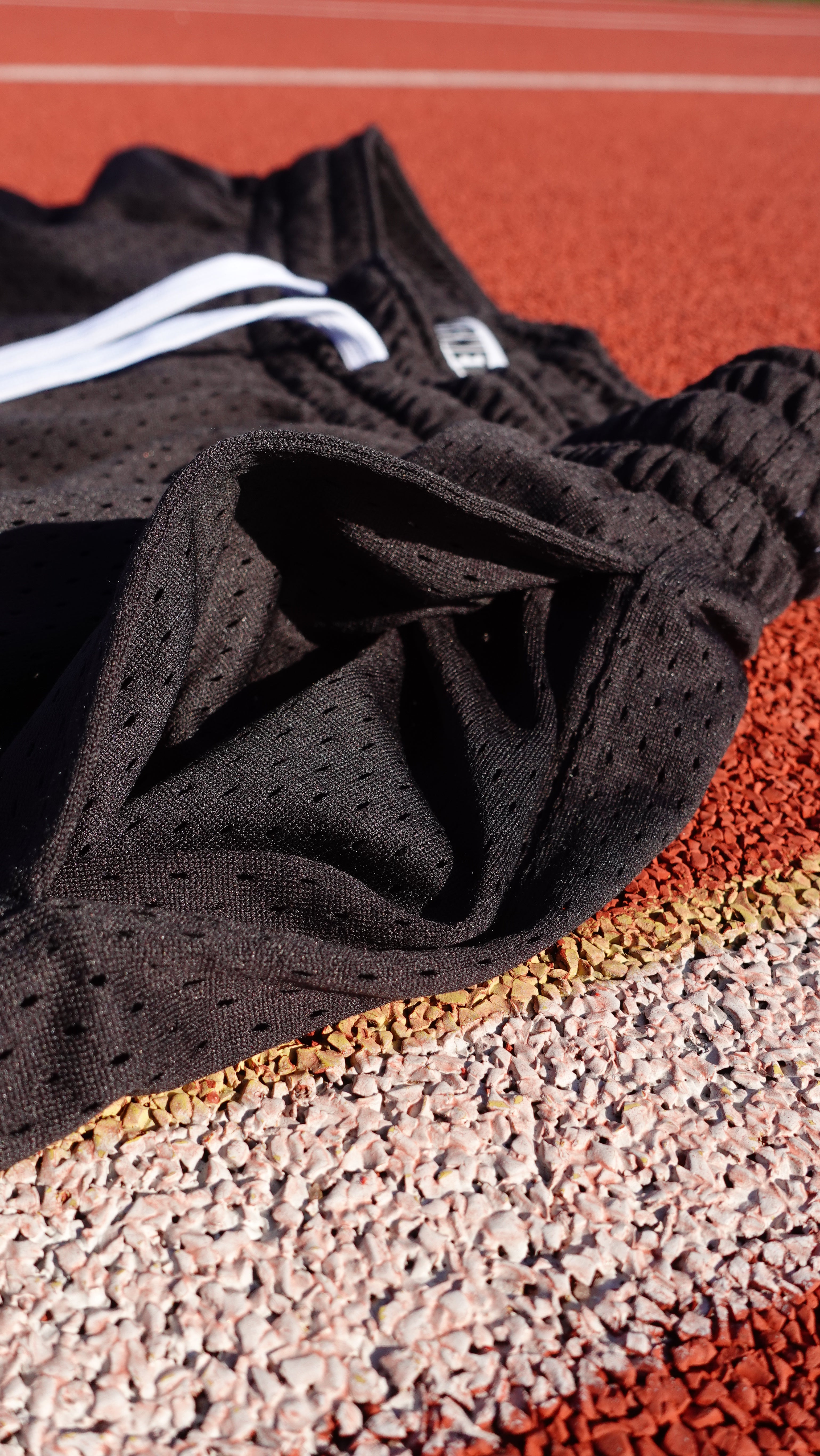 JOHN 15:5 MESH SHORTS - BLACK