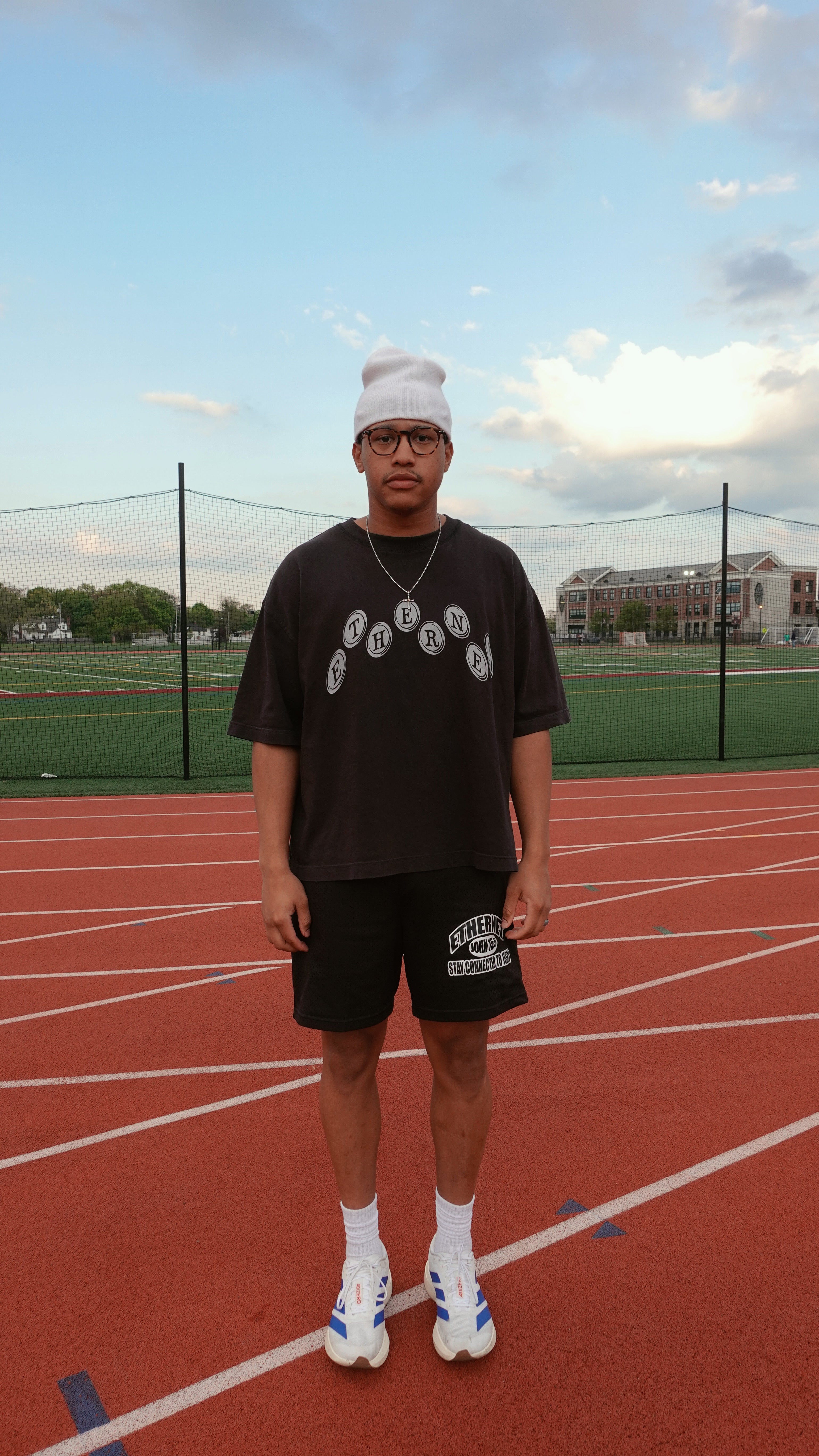JOHN 15:5 MESH SHORTS - BLACK